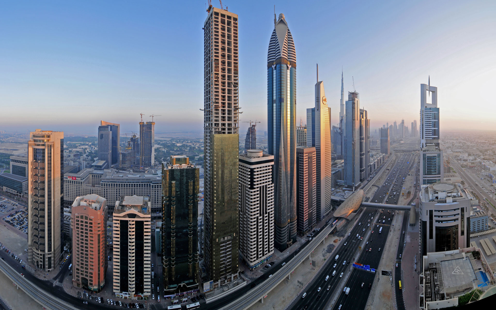 Downtown Dubai Widescreen wallpaper
