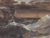 Sailboat On A Stormy Sea Theodore Gericault 318850 Wallpaper wallpaper