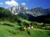 Val di Funes Dolomites Italy wallpaper